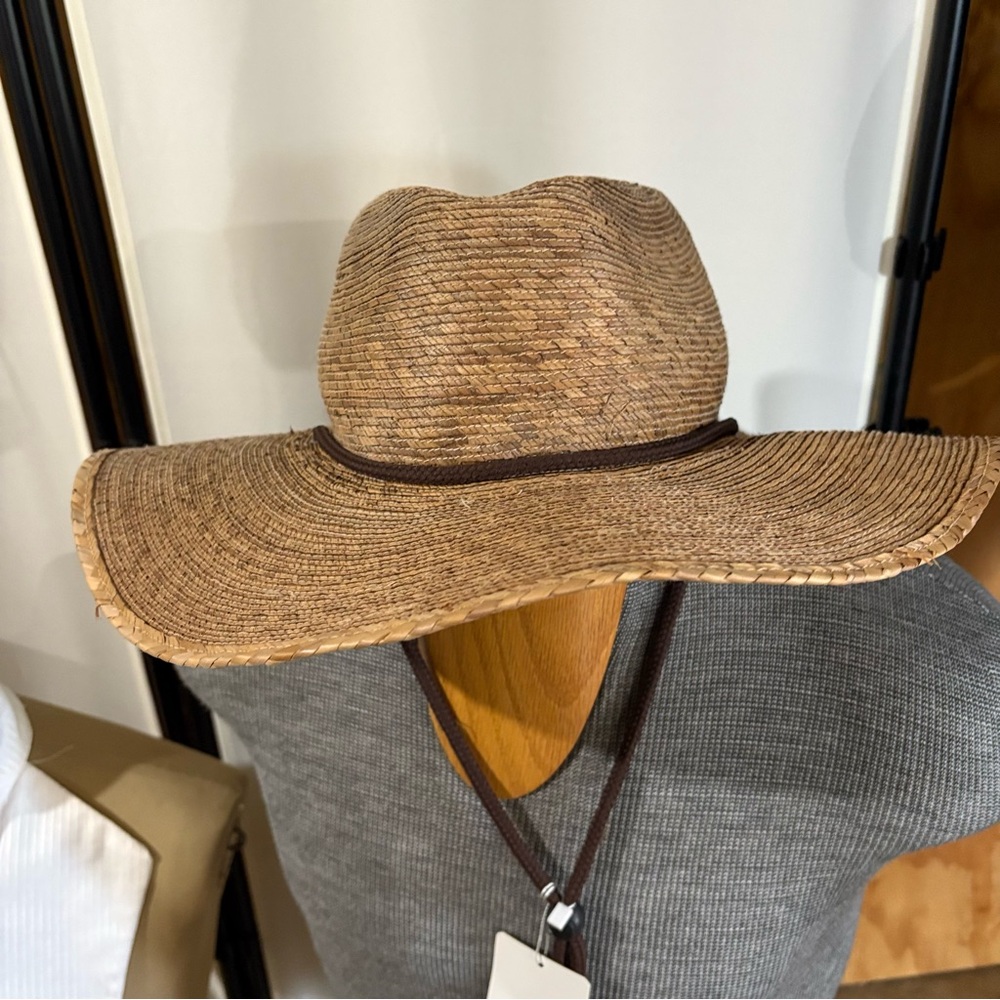 Tula Brown Wide-Brim Hat